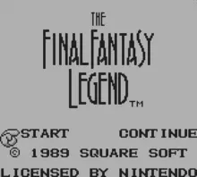 Image n° 4 - screenshots  : Final Fantasy Legend, The